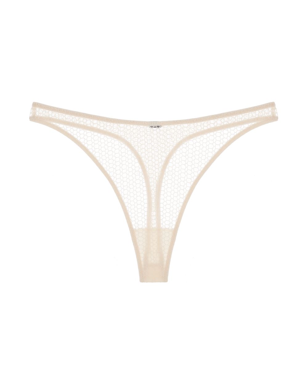 Else Honeycomb Thong in white