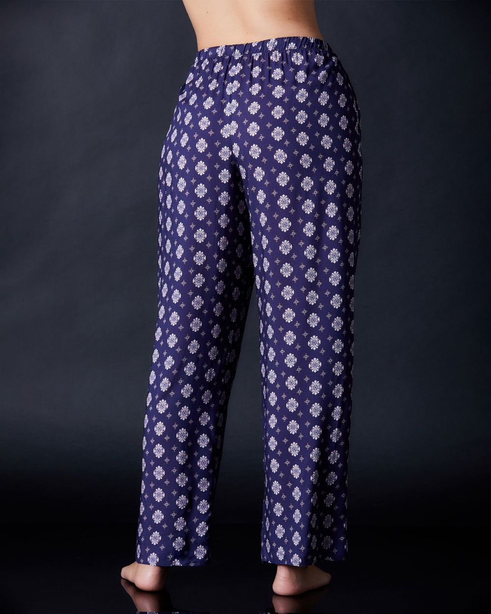 Hanro Woven Pajama Pant in blue