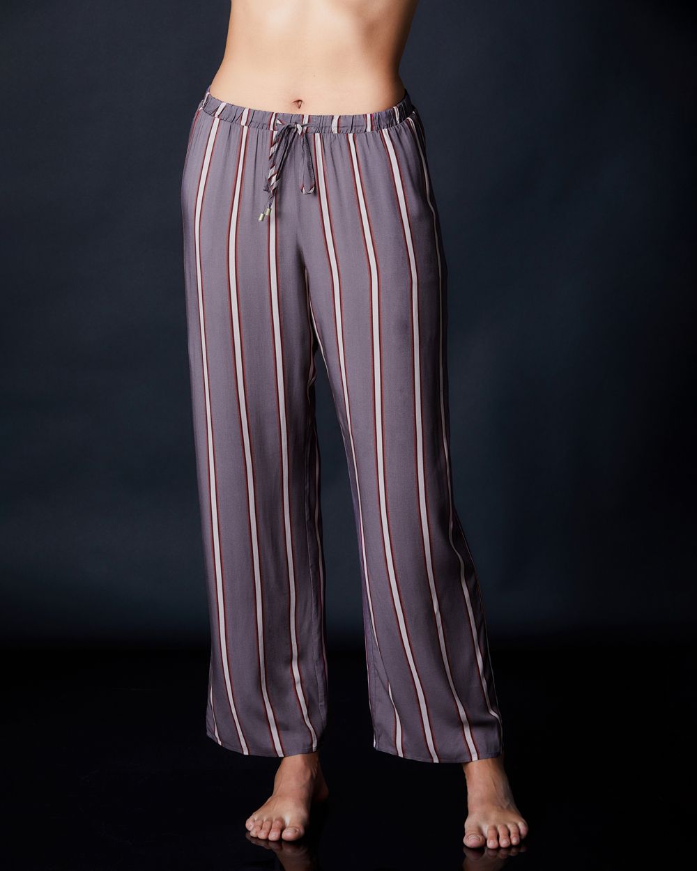 Hanro Woven Pajama Pant in gray