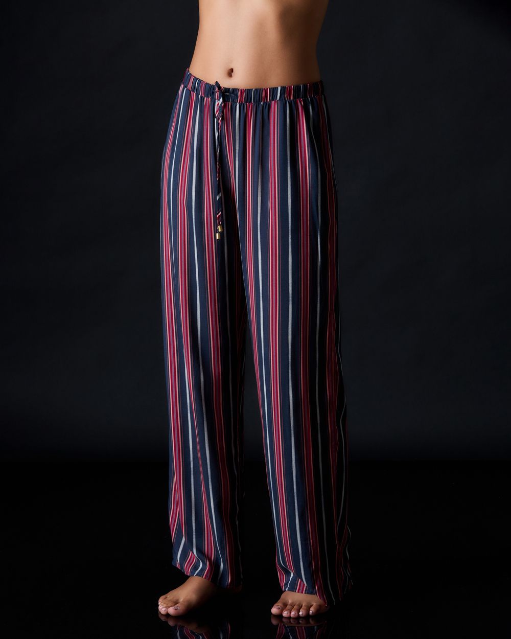 Hanro Woven Pajama Pant in blue