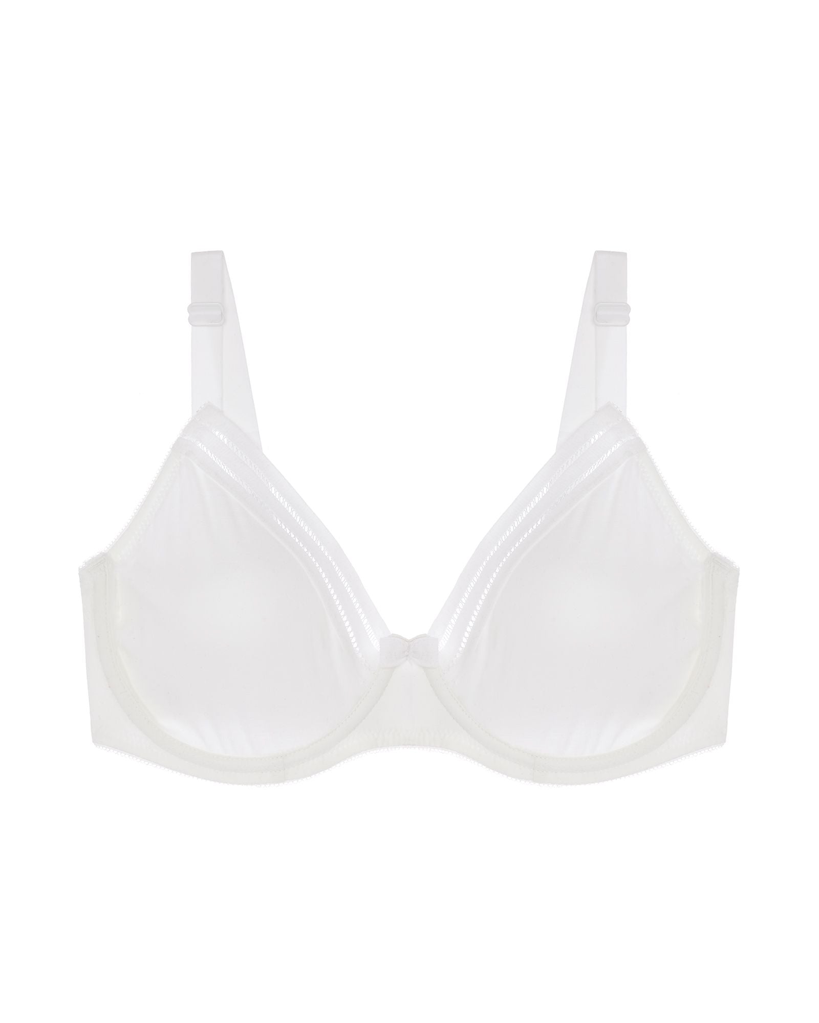 Huit Sweet Cotton Underwire Bra in white