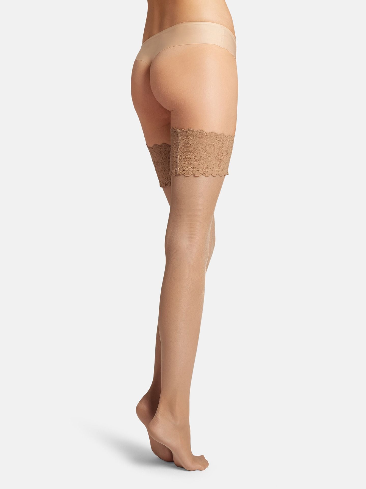 Wolford Satin Touch 20 Stay-Up in brown