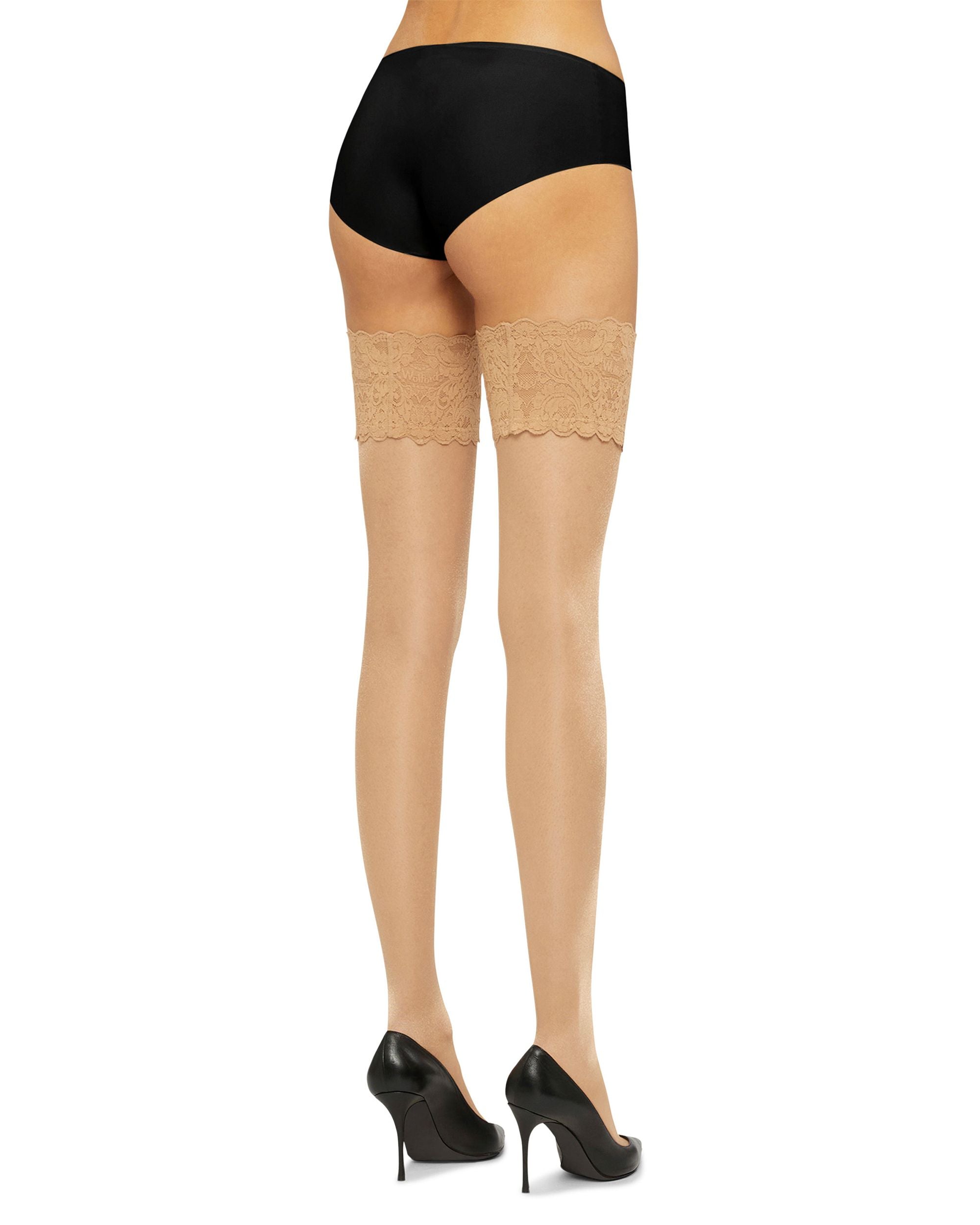Wolford Satin Touch 20 Stay-Up in beige