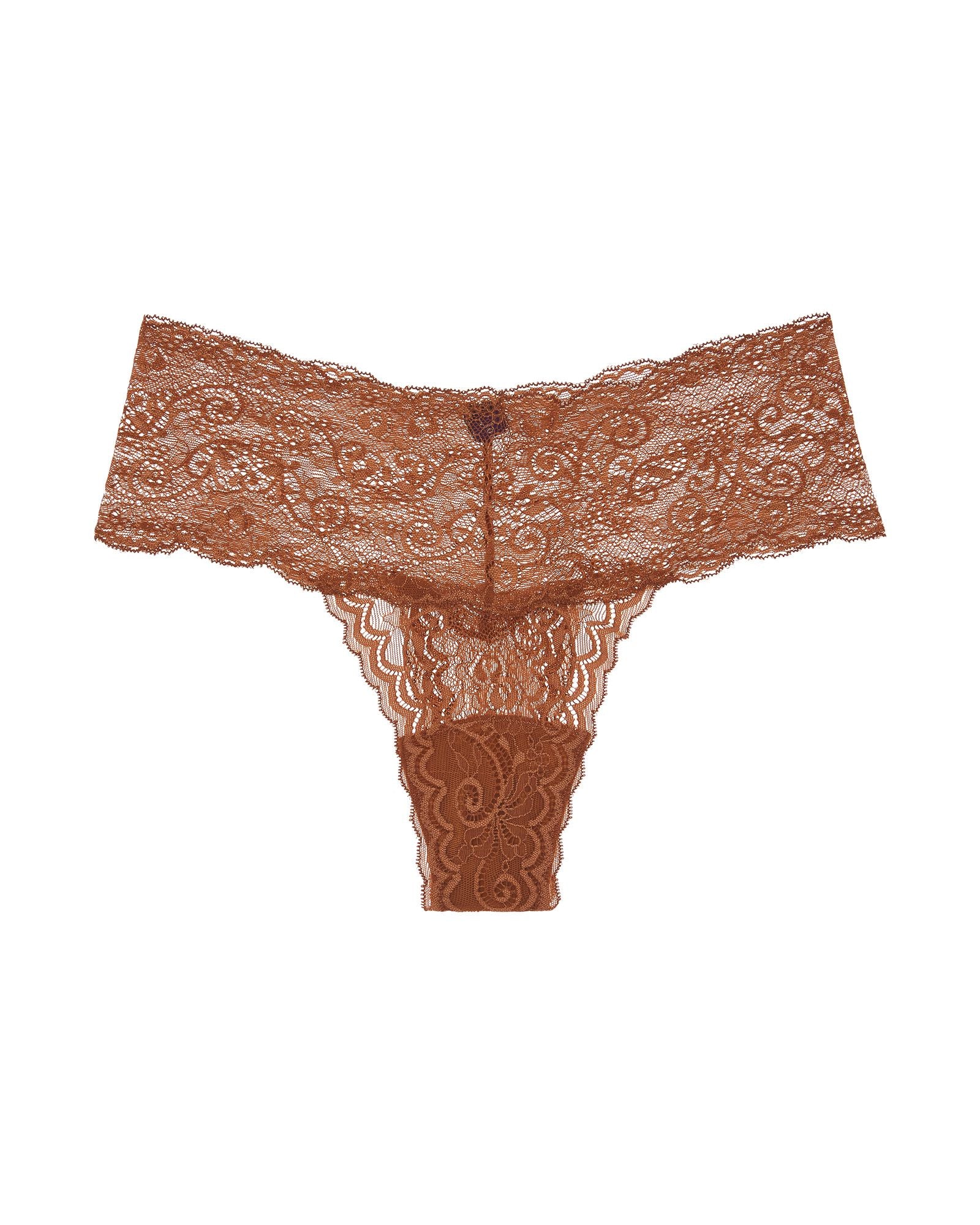 Journelle Sapna Mid-Rise Thong in red