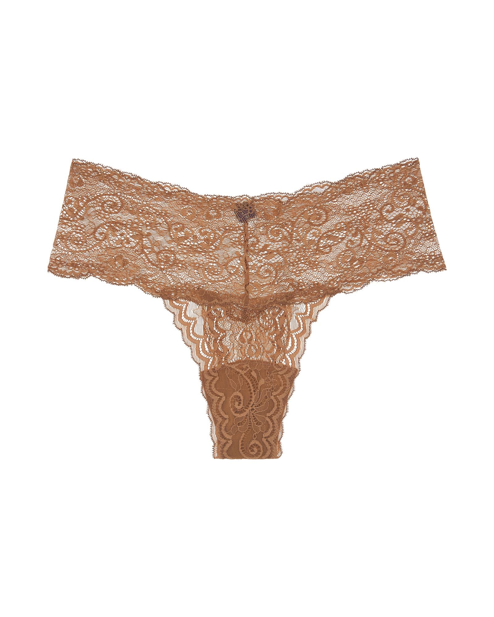 Journelle Sapna Mid-Rise Thong in brown