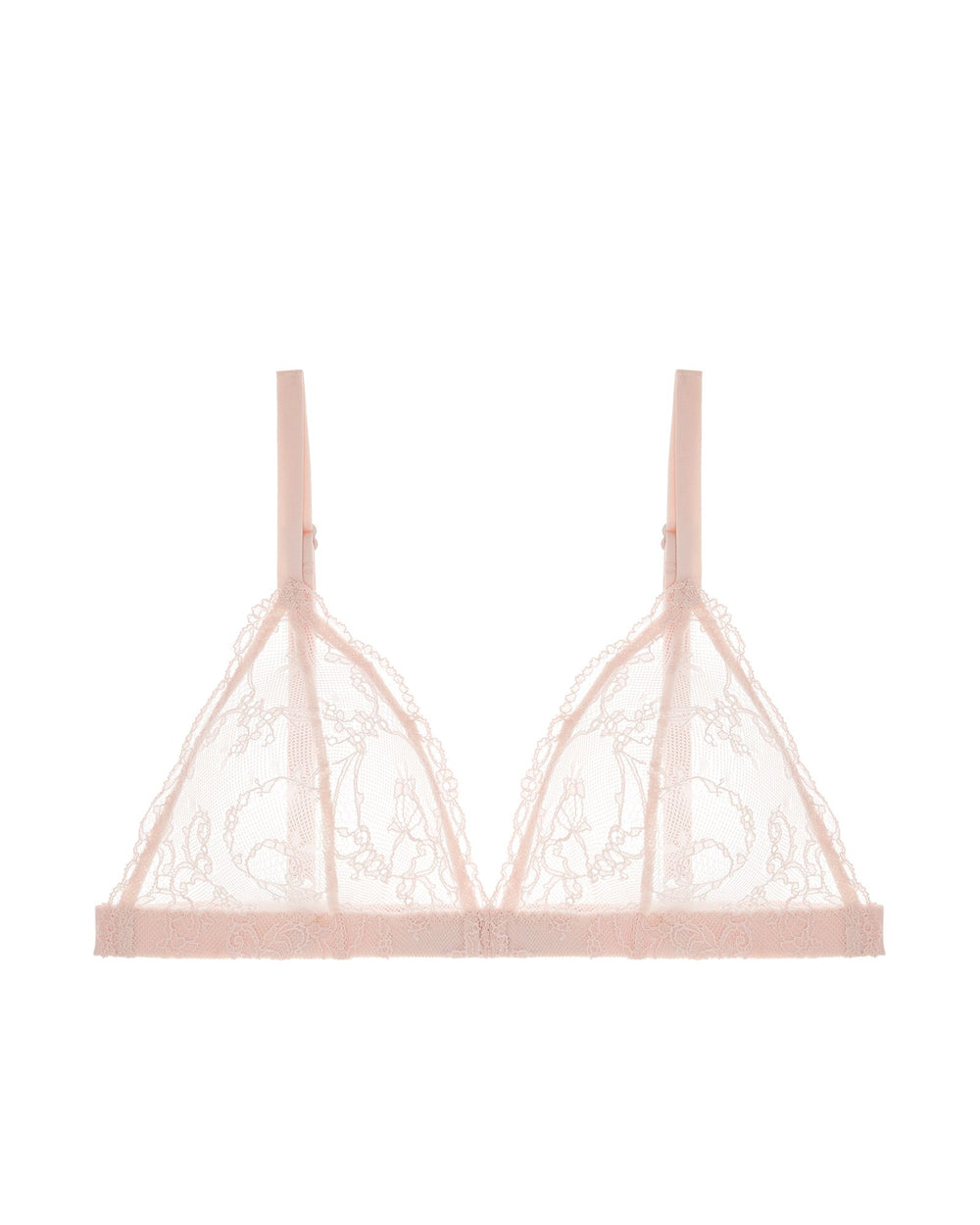 Journelle Mae Triangle Bralette in pink