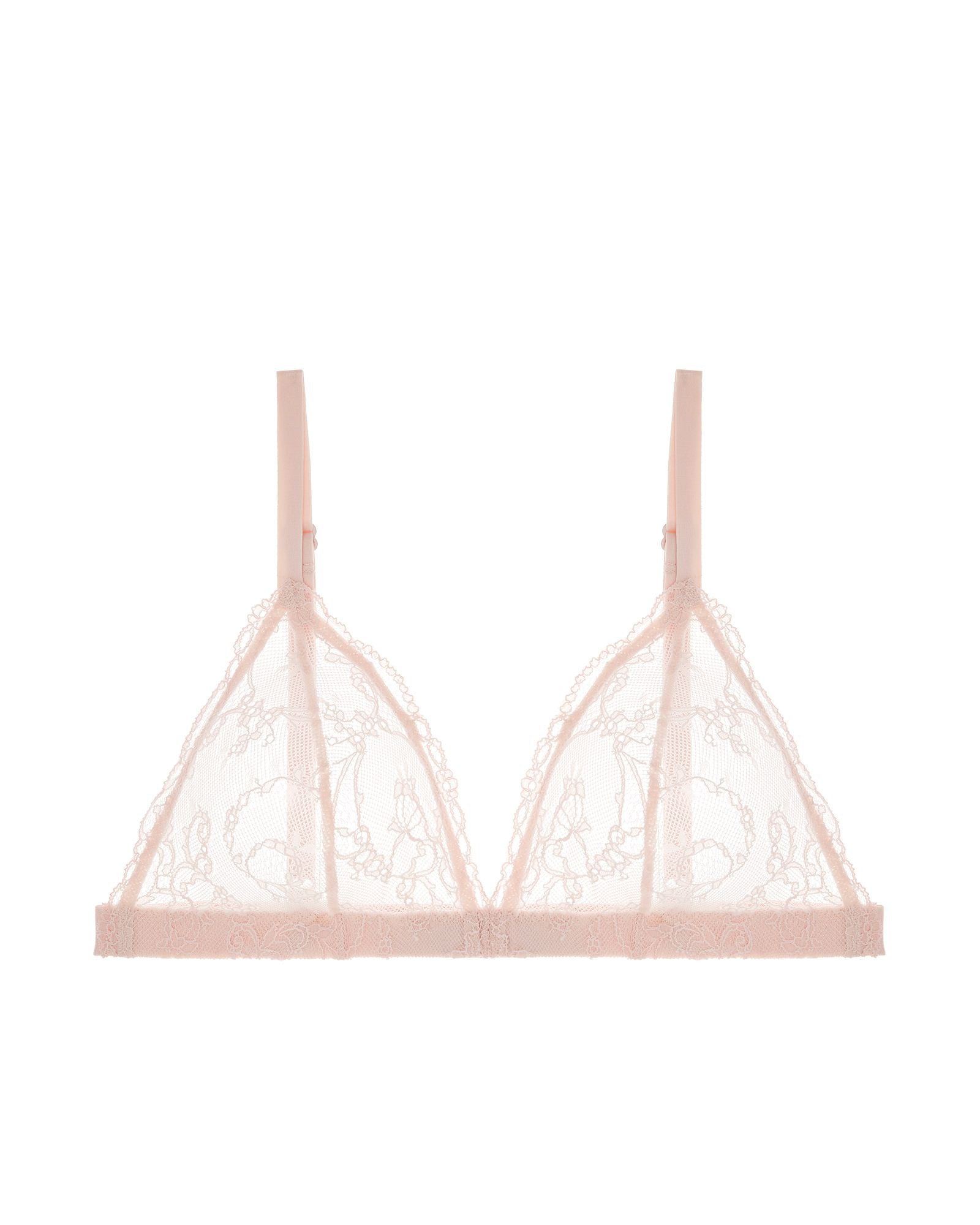 Journelle Mae Triangle Bralette in pink