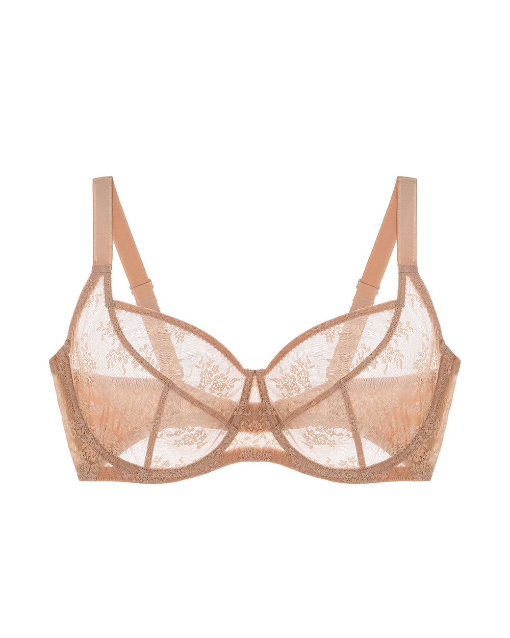 Journelle Romy 3 Part Full Cup Bra in beige