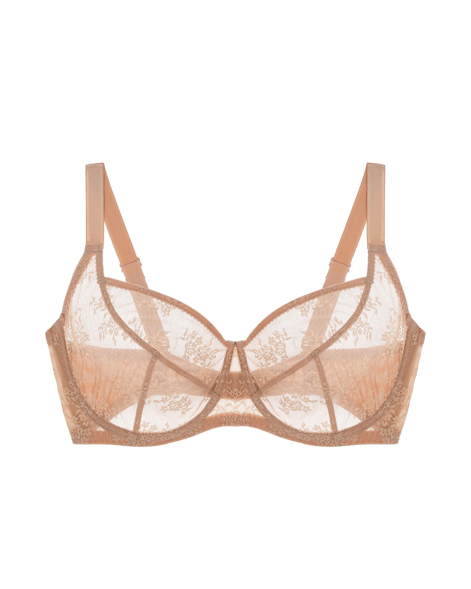 Journelle Romy 3 Part Full Cup Bra in beige