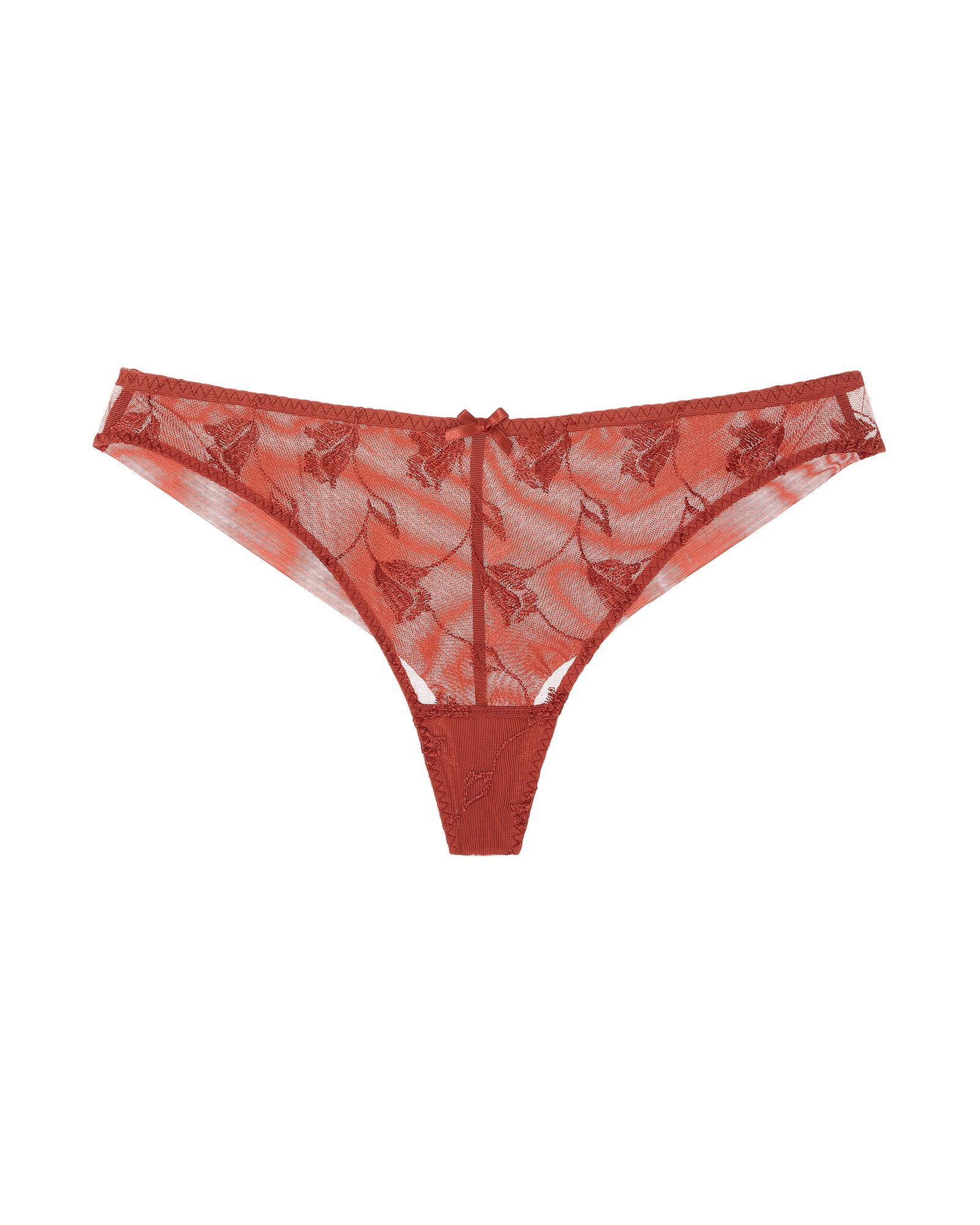 Aubade Softessence Tanga in red