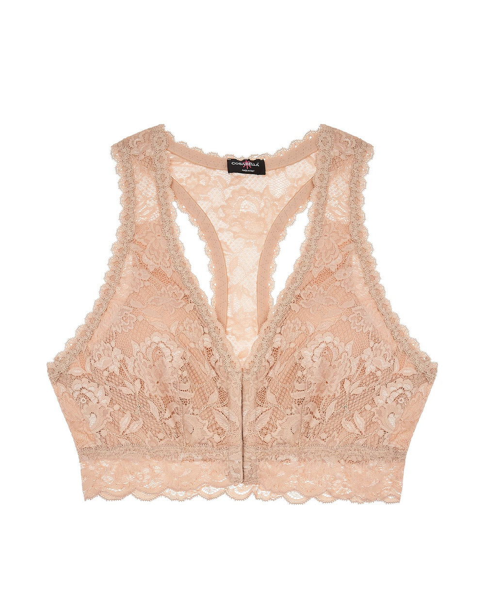 Cosabella (OLD) Never Say Never Valeria Post-Surgical Front Closure Bralette in beige
