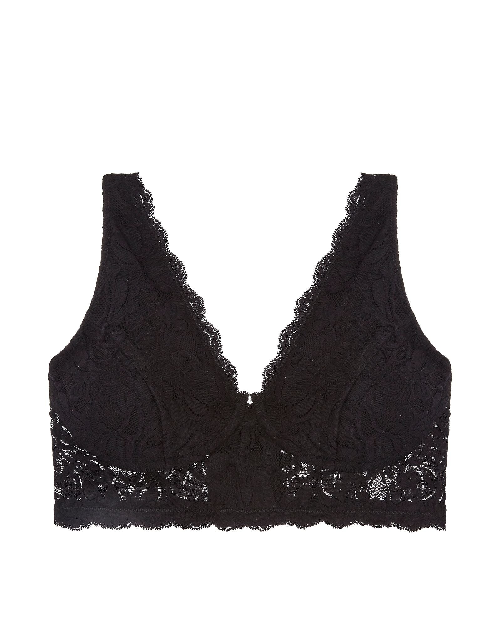 Everviolet Vela Pocketed Bra in black