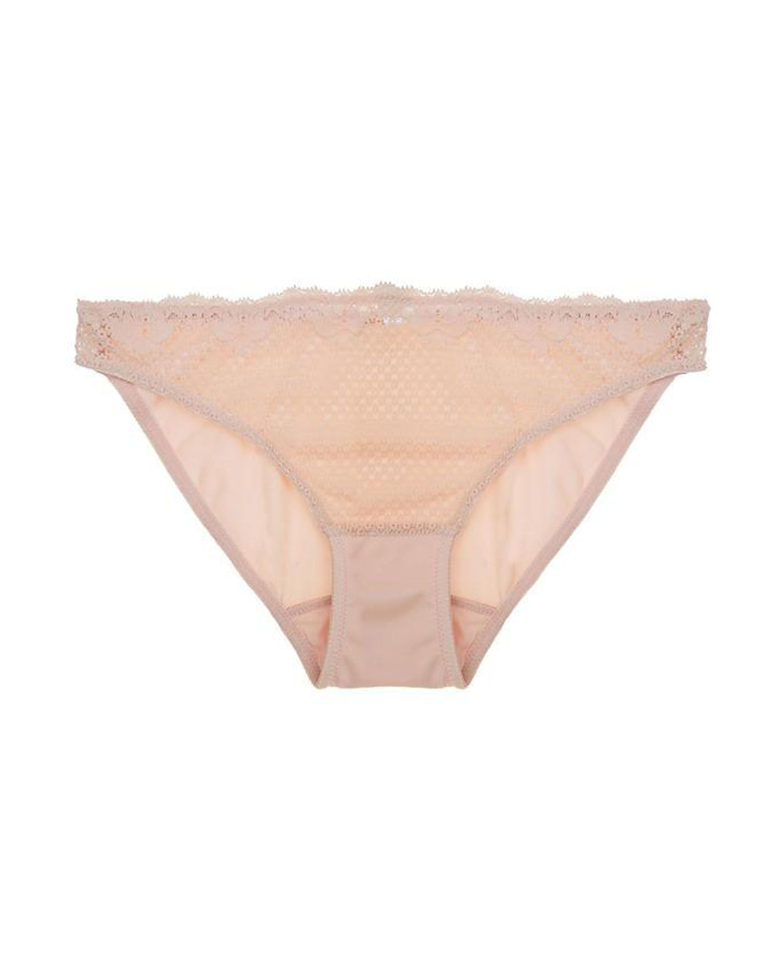 Timpa Duet Lace Low-Cut Bikini in beige