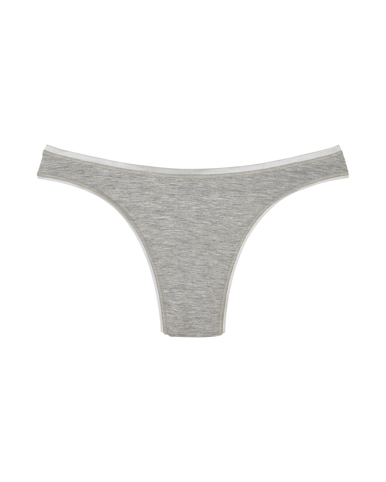 Cosabella Talco Low Rise Thong in gray