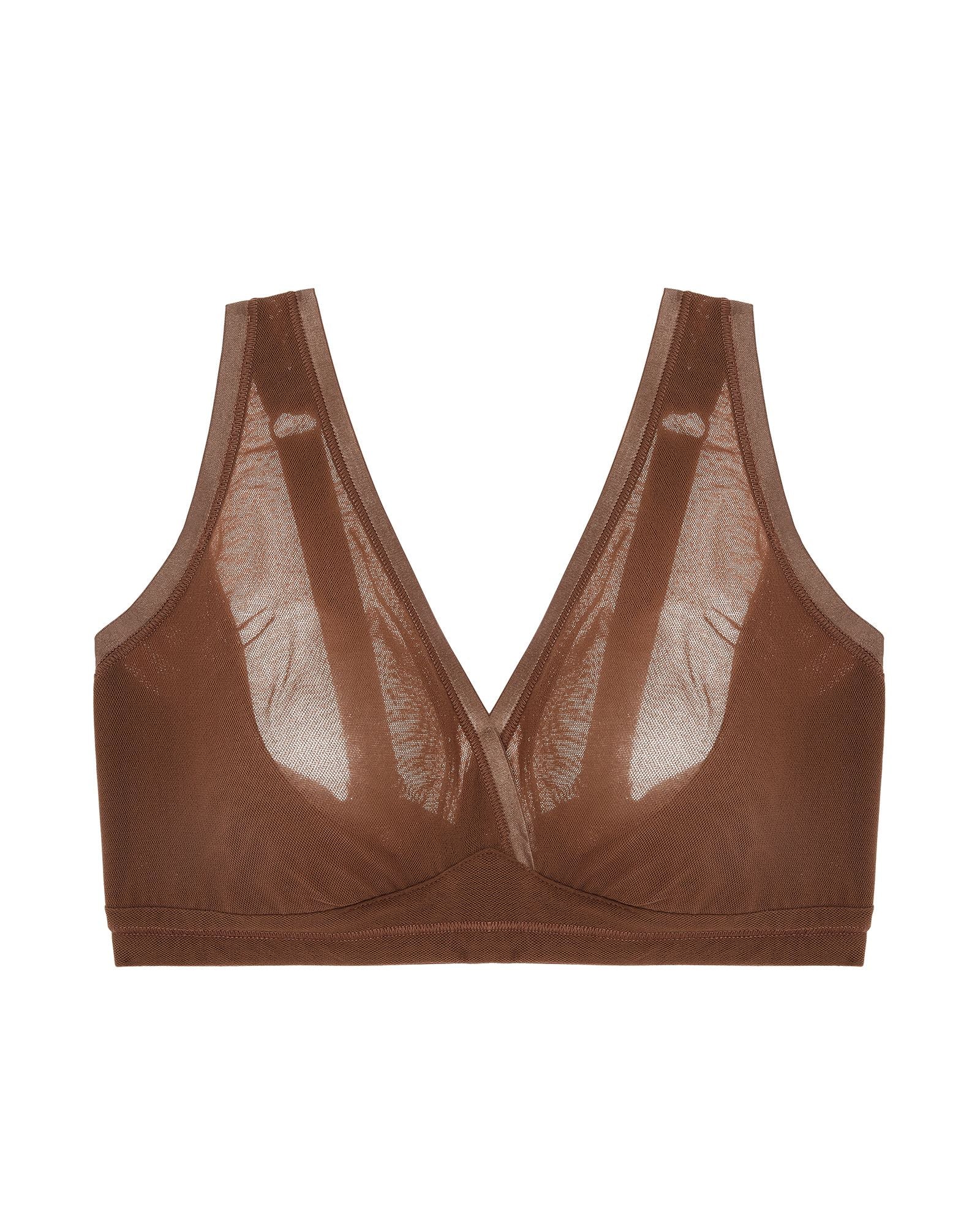 Cosabella Soire Confidence Curvy Bralette in brown