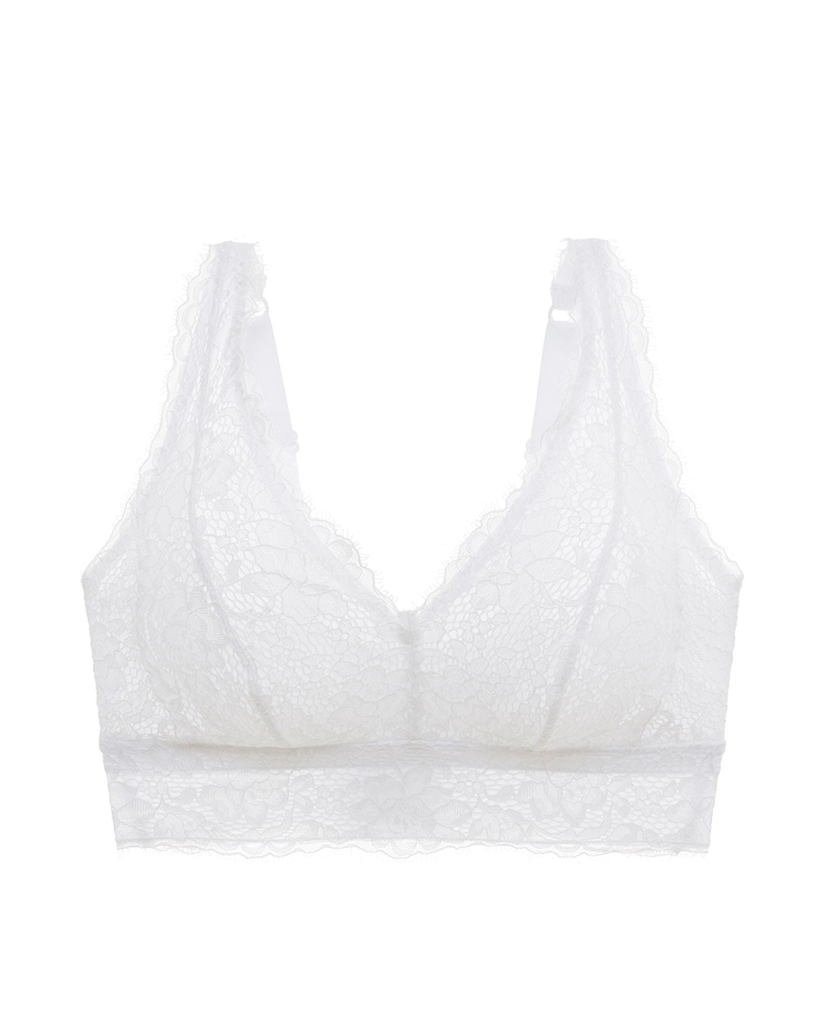Cosabella Pret-A-Porter Curvy Bralette in white