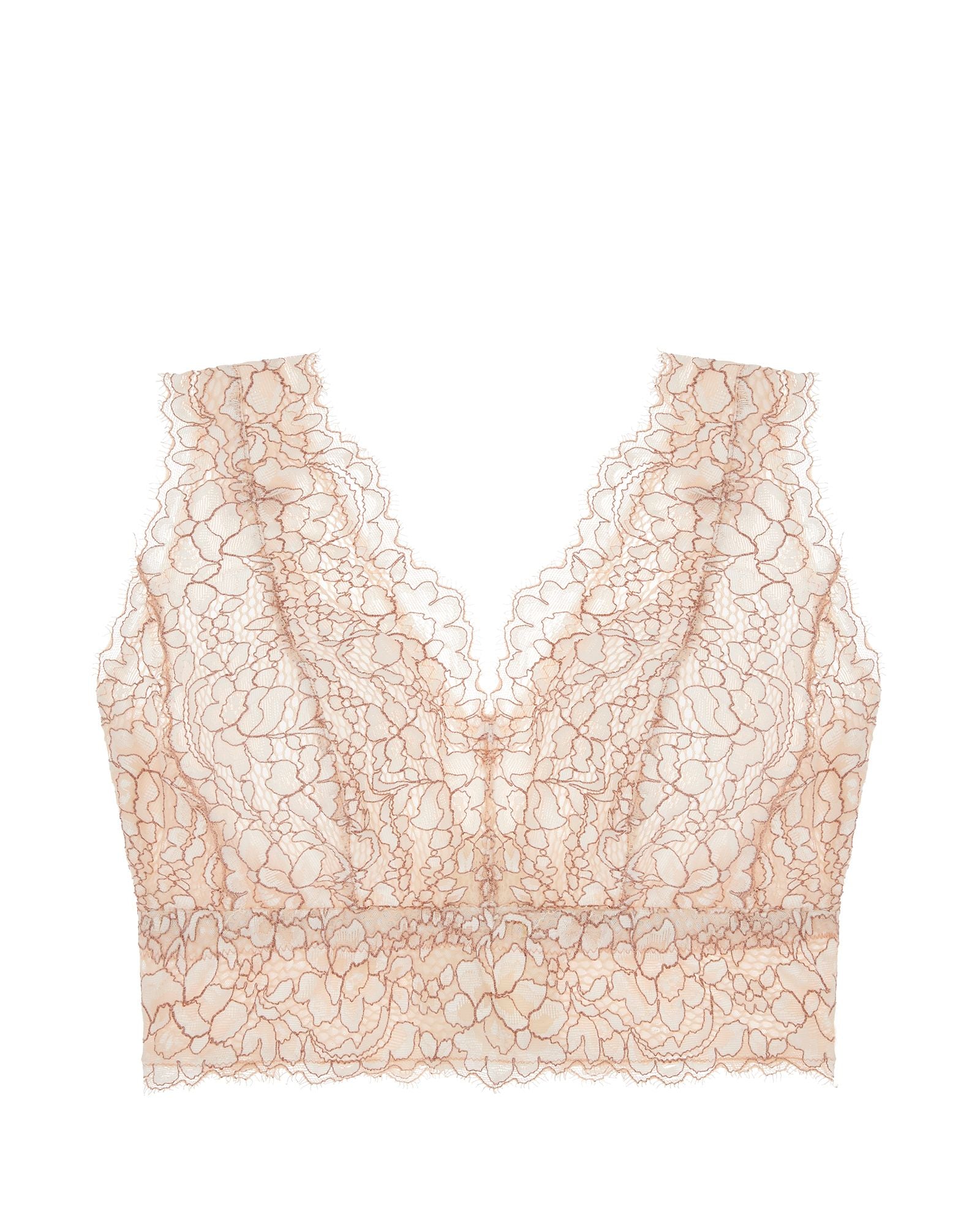 Cosabella Pret-A-Porter Curvy Bralette in white