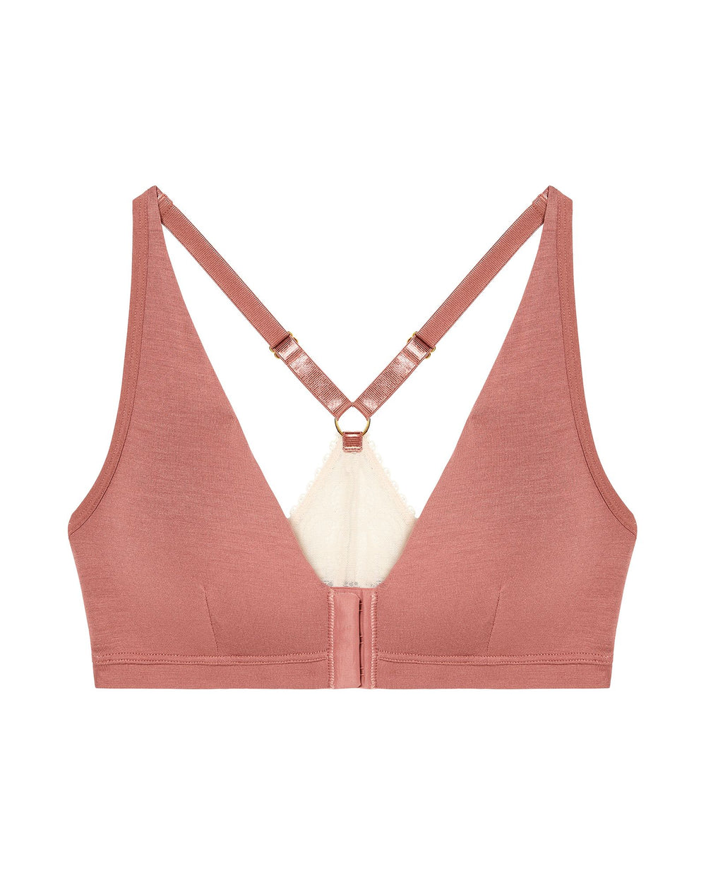 AnaOno Melissa Pocketed Racerback Bra in pink