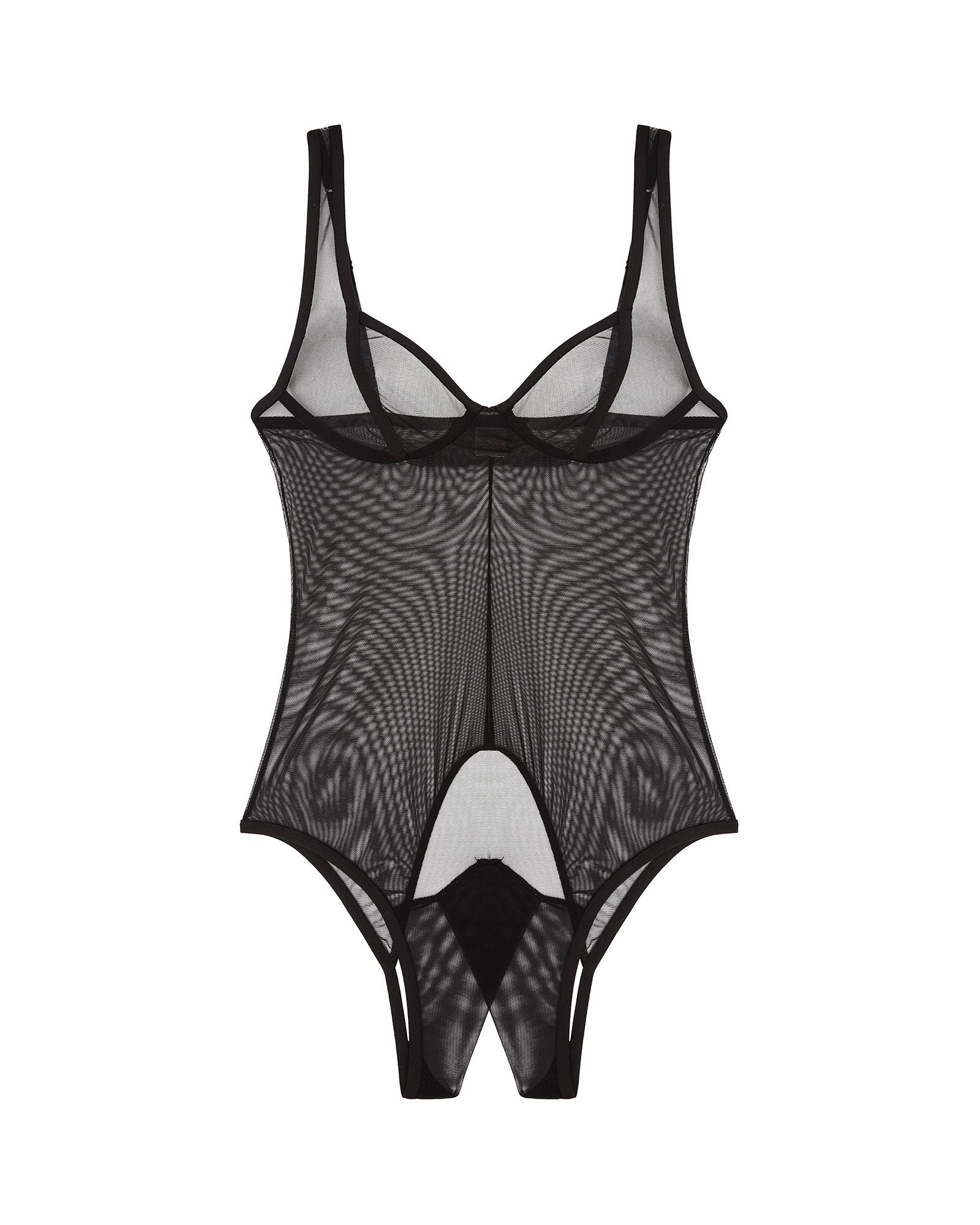 Only Hearts Whisper Balconette Coucou Body in black