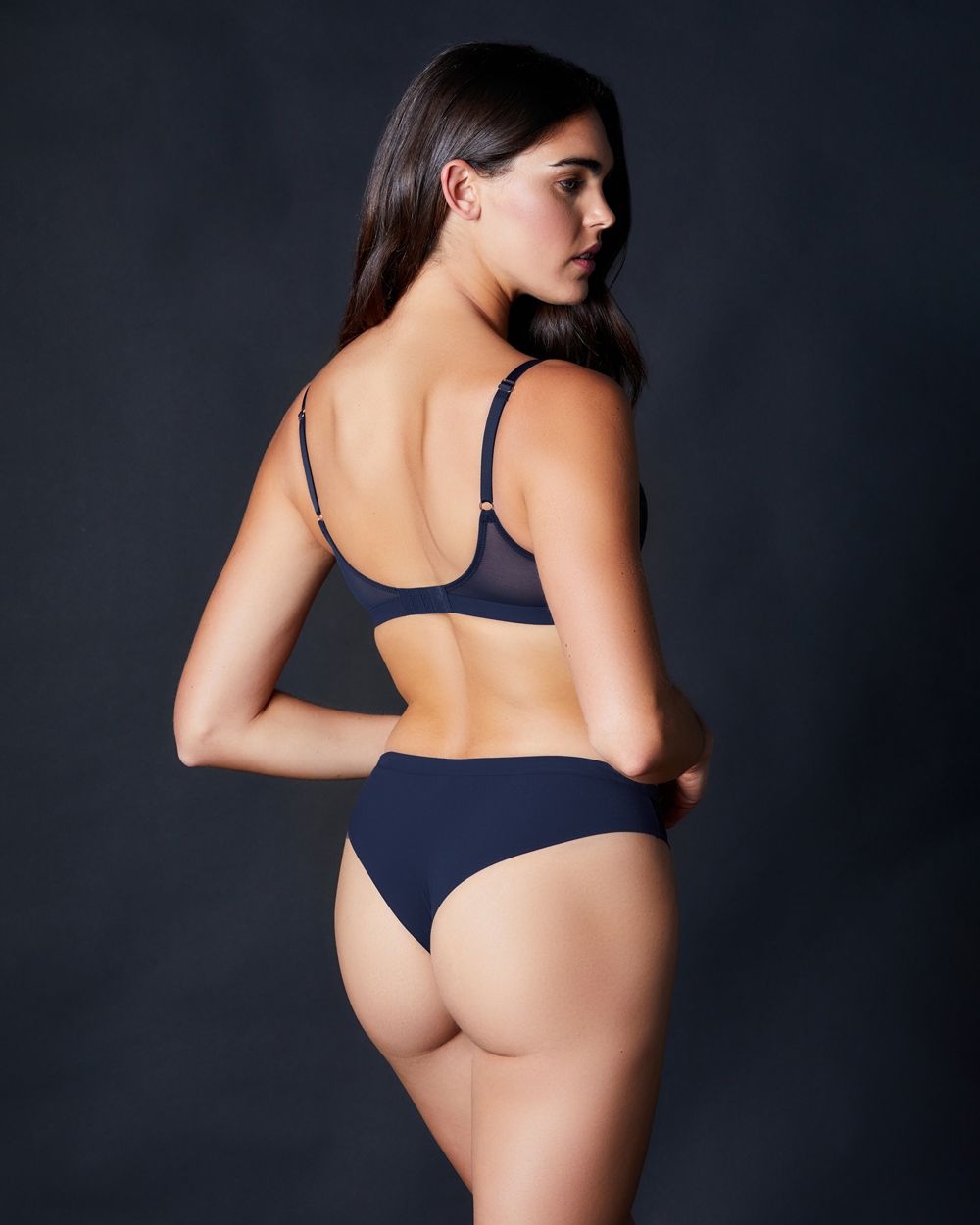 Lou Ombragee Tanga in blue