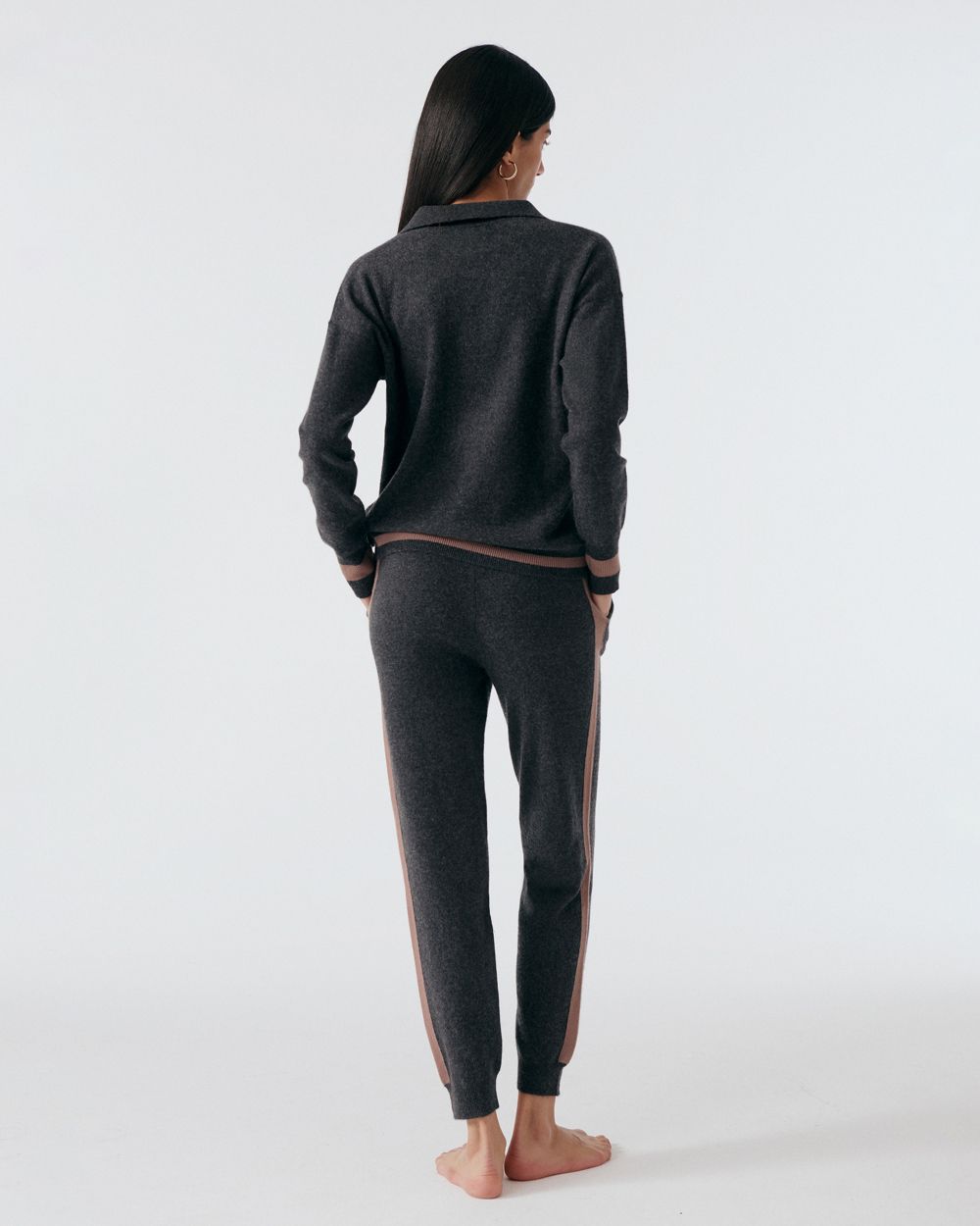 Else Cashmere Pants in gray