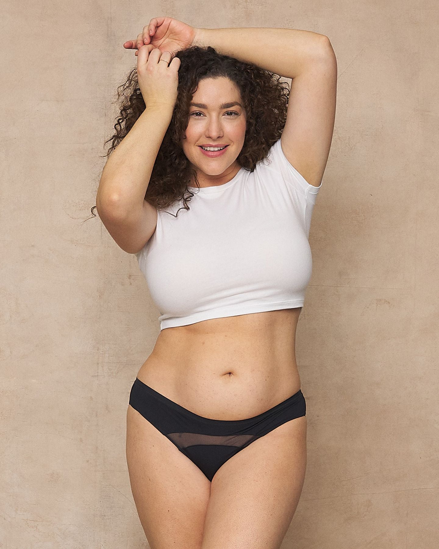 Saalt Leakproof Bikini in black