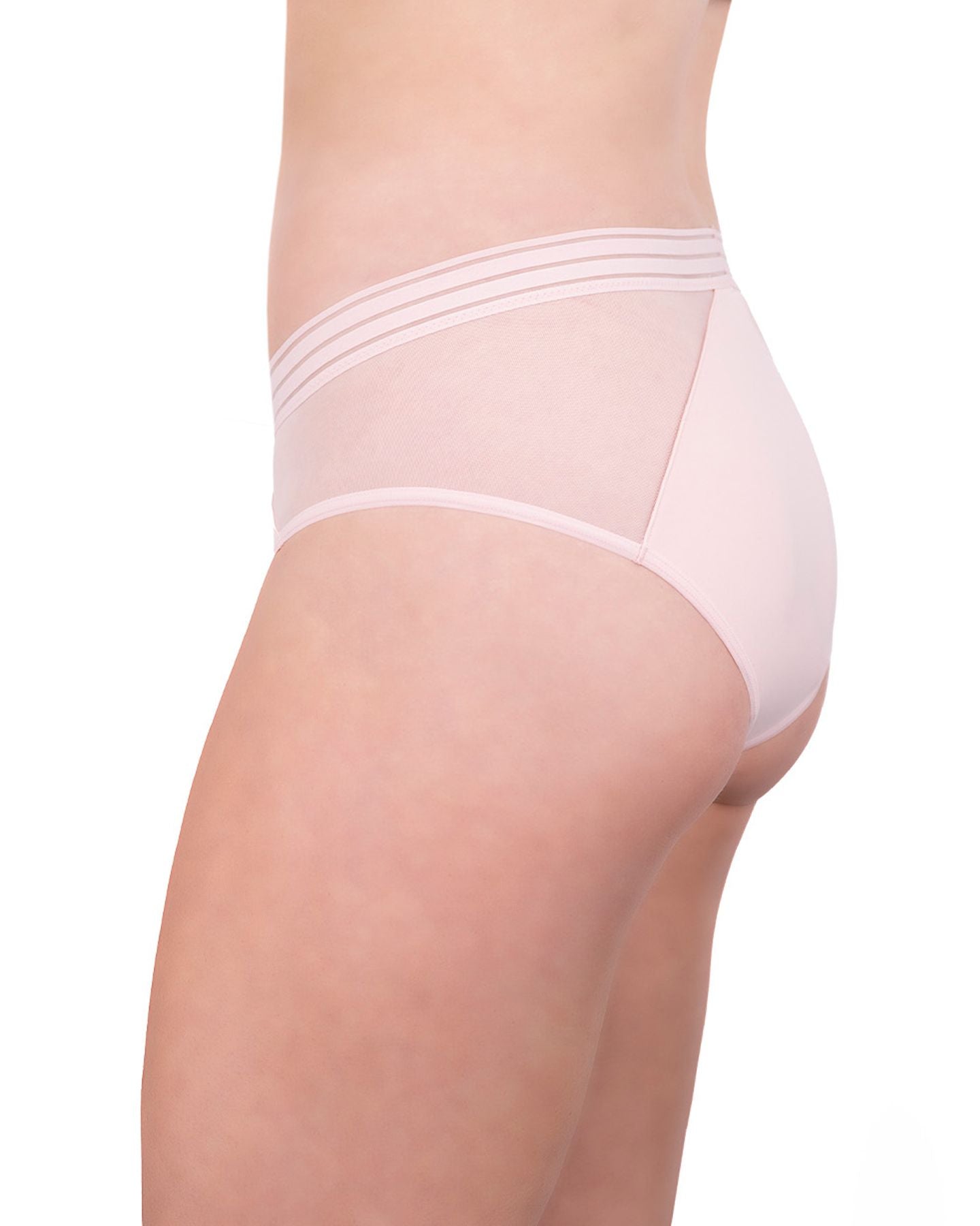 Saalt Leakproof Mesh Hipster in pink