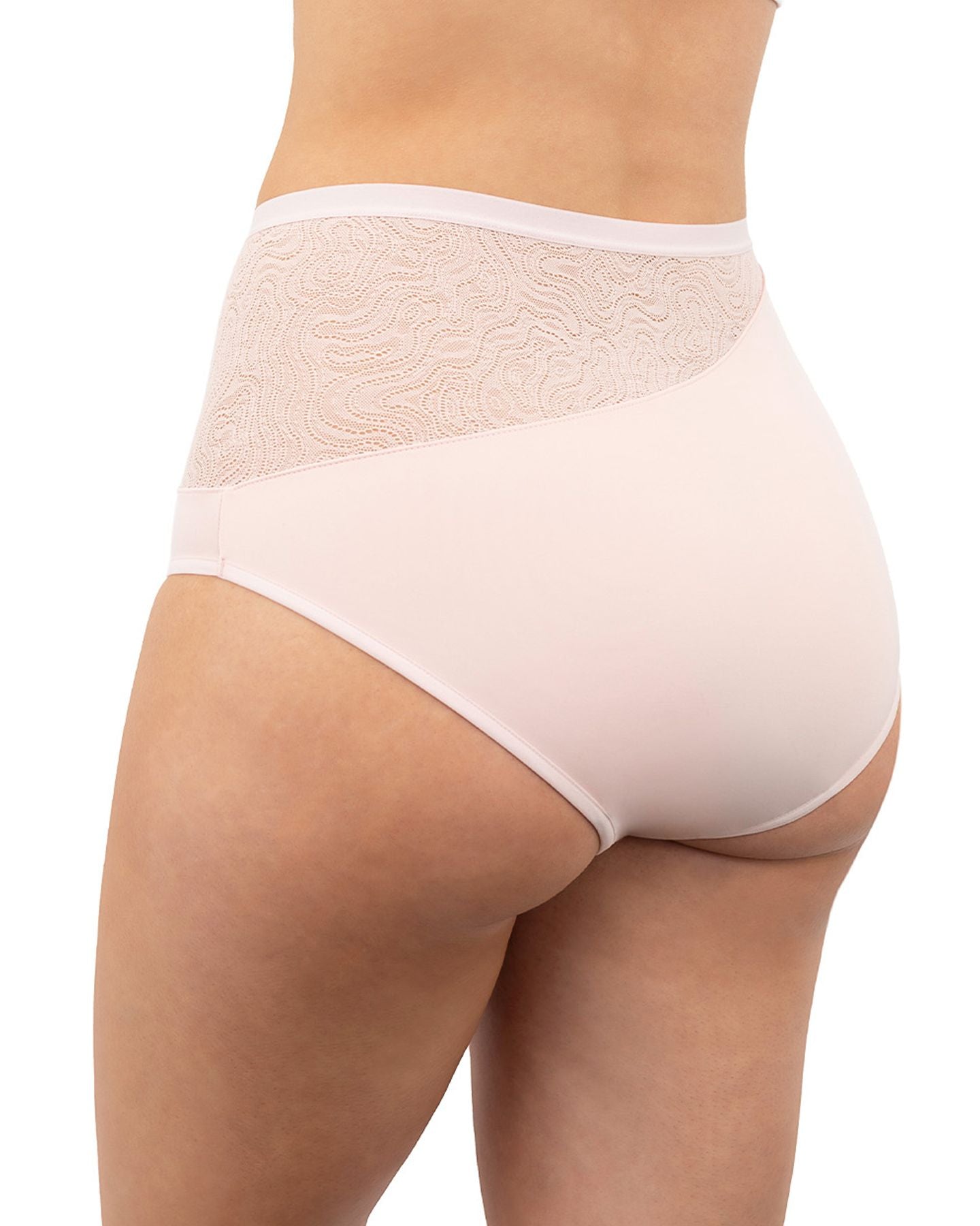 Saalt Leakproof High Waist Brief in pink