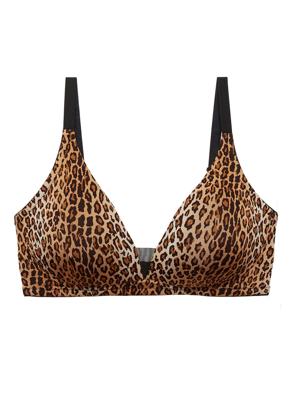 Cosabella Evolution Printed Curvy Bralette in beige