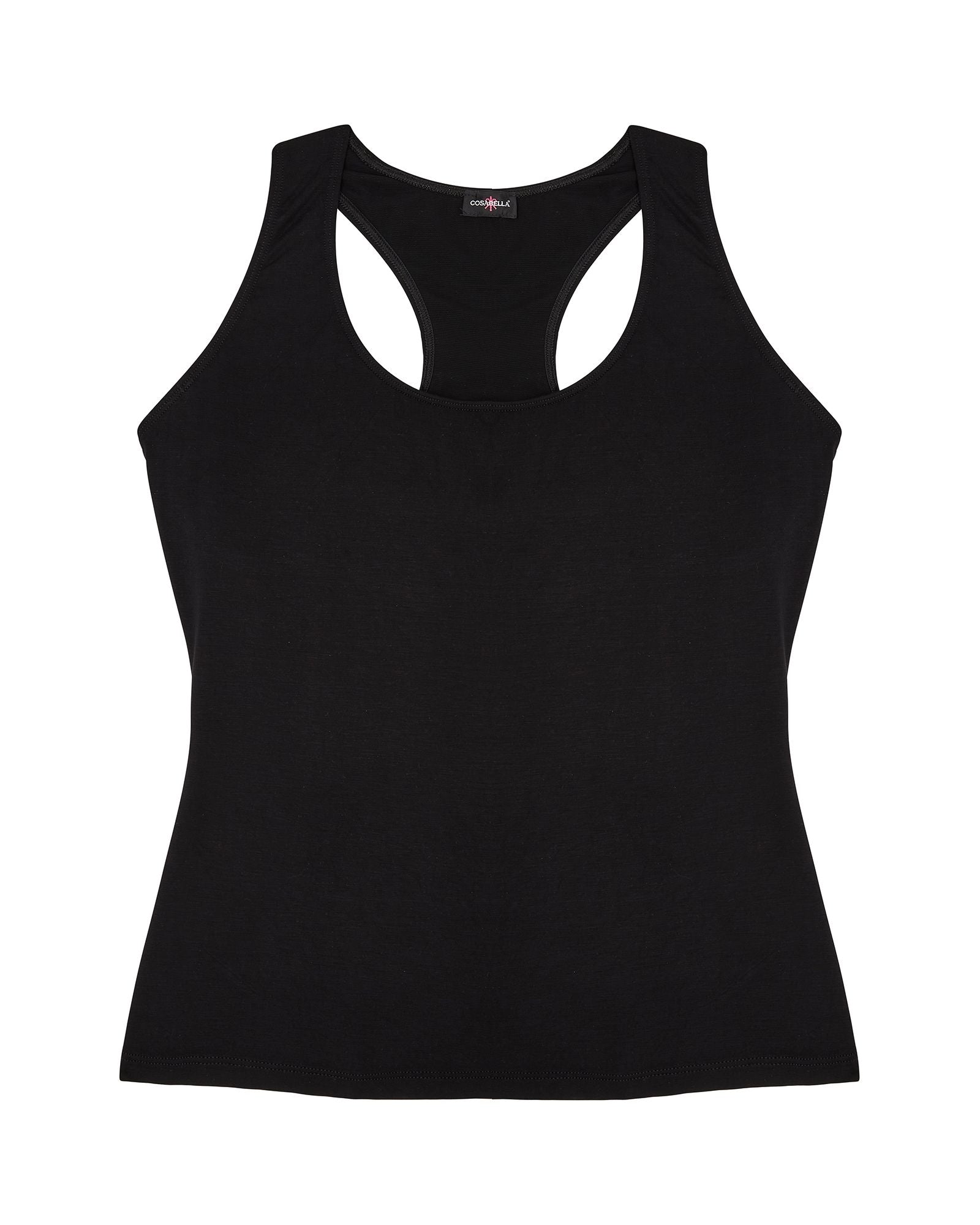 Cosabella Talco Curvy Racerback Cami in black