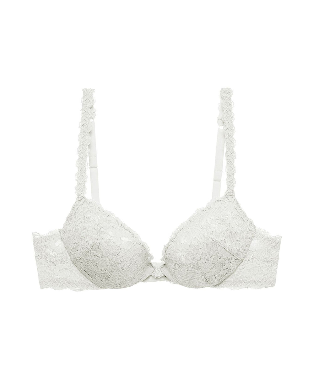 Cosabella Never Say Never Luckie Push-Up Bra in white