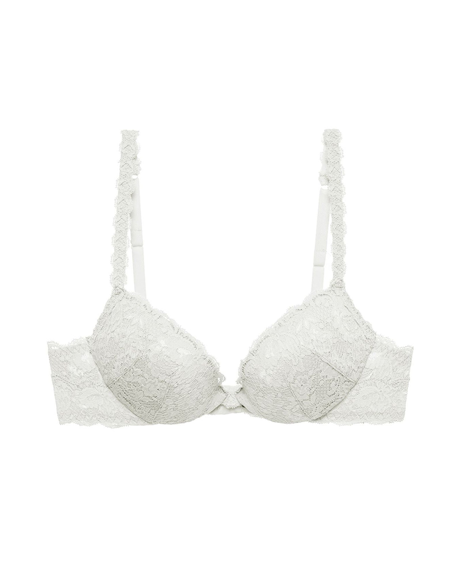 Cosabella Never Say Never Luckie Push-Up Bra in white