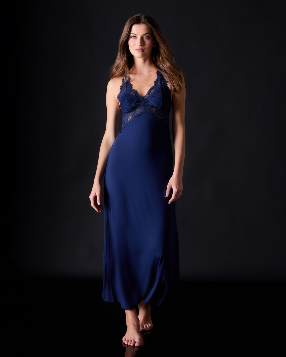 Fleur't Belle Epoque Gown in blue