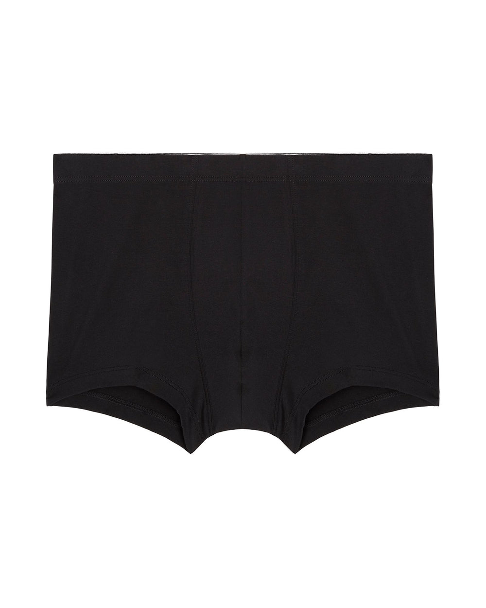 Hanro Cotton Superior Boxer Brief in black