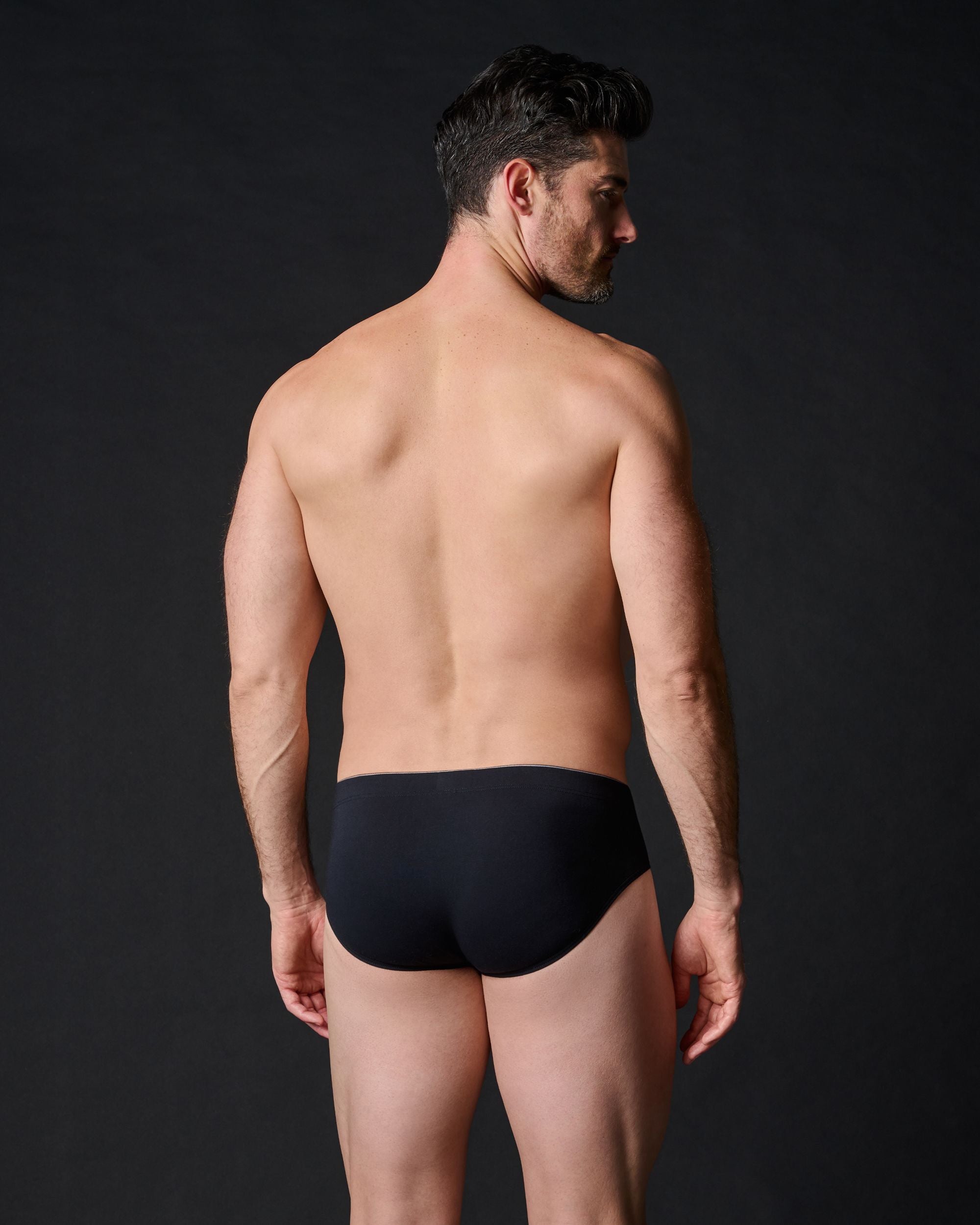 Hanro Cotton Superior Brief in black