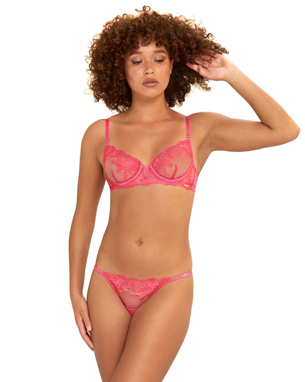 Bluebella Marseille Bra in pink