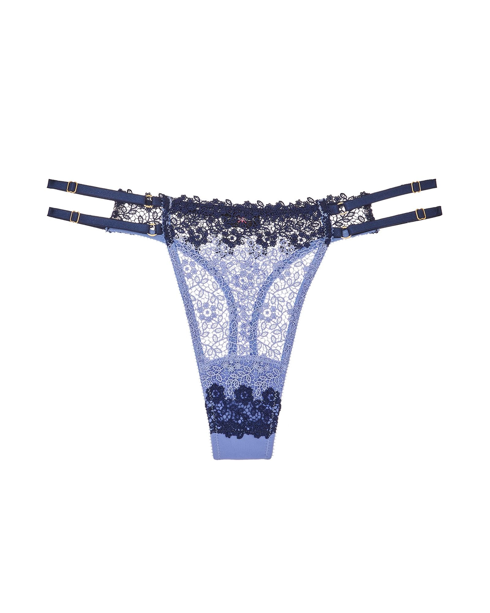 Cosabella Veneto Strappy Thong in blue