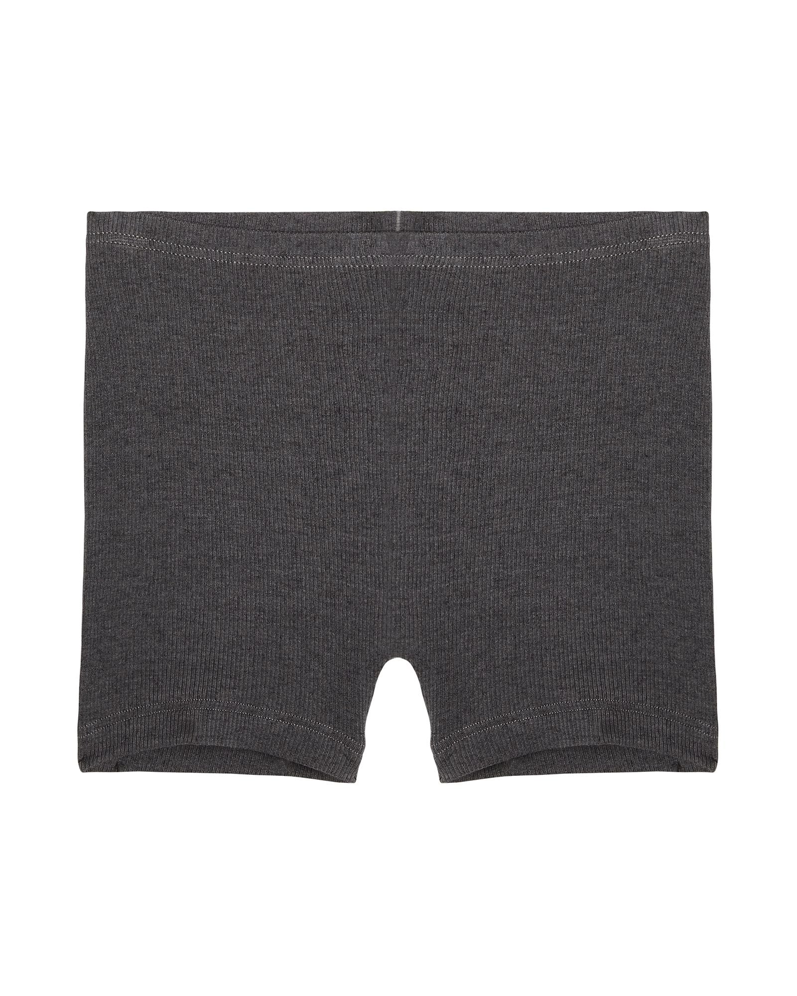 Collezione Privata Fine Rib Boyshort in gray