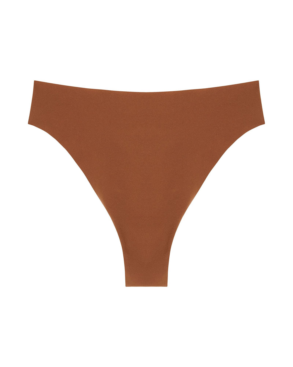 Cosabella Free Cut Micro High Waist Thong in brown