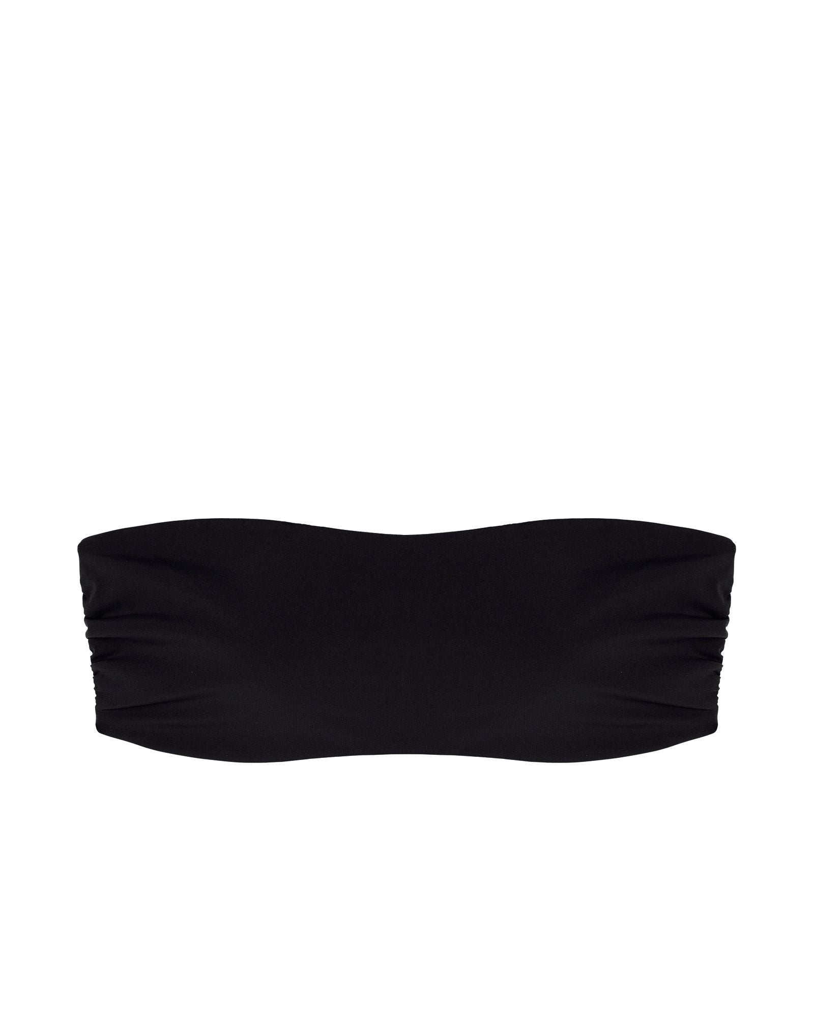 Cosabella Free Cut Bandeau Bra in black