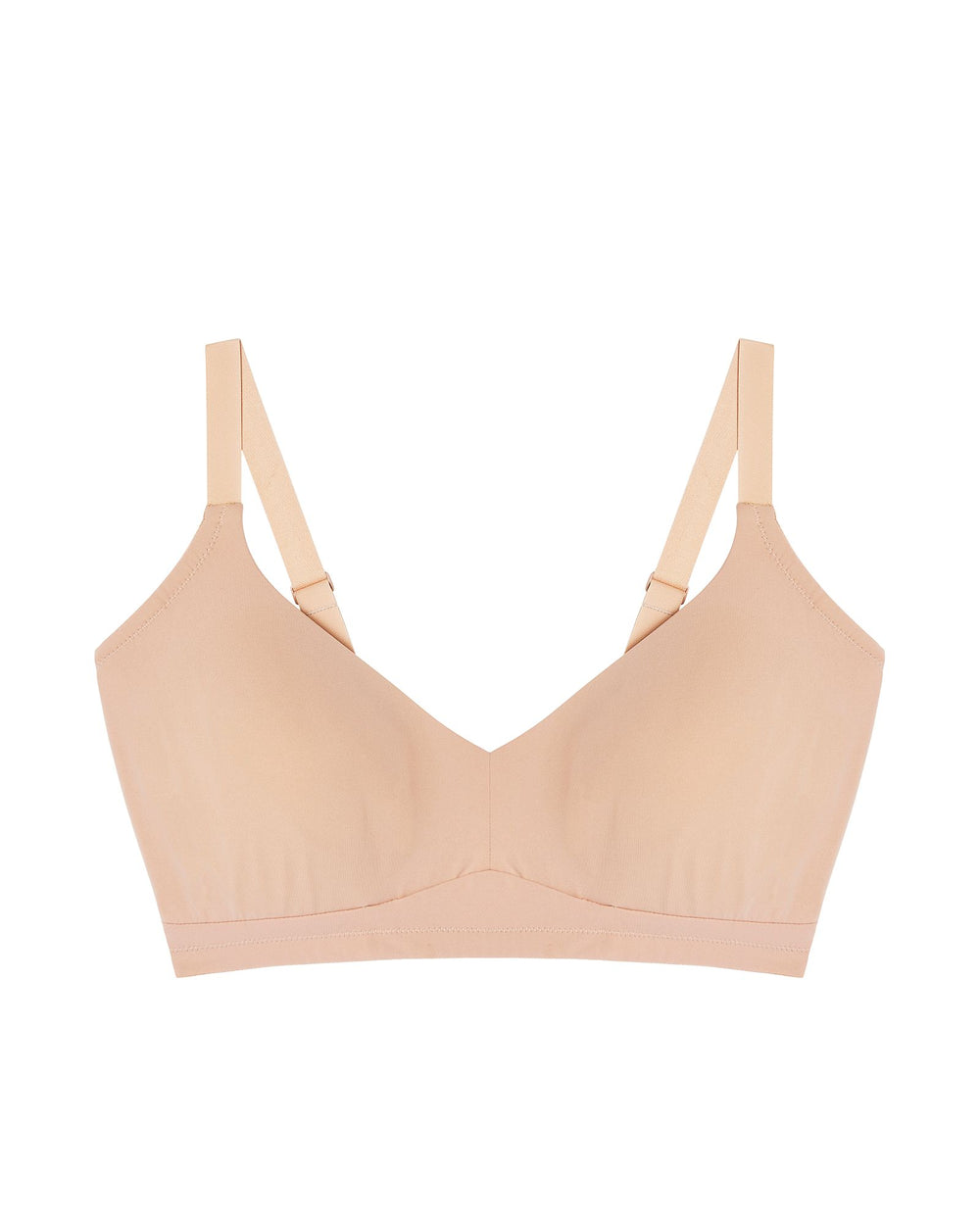 Cosabella Free Cut Micro Curvy Bralette in beige