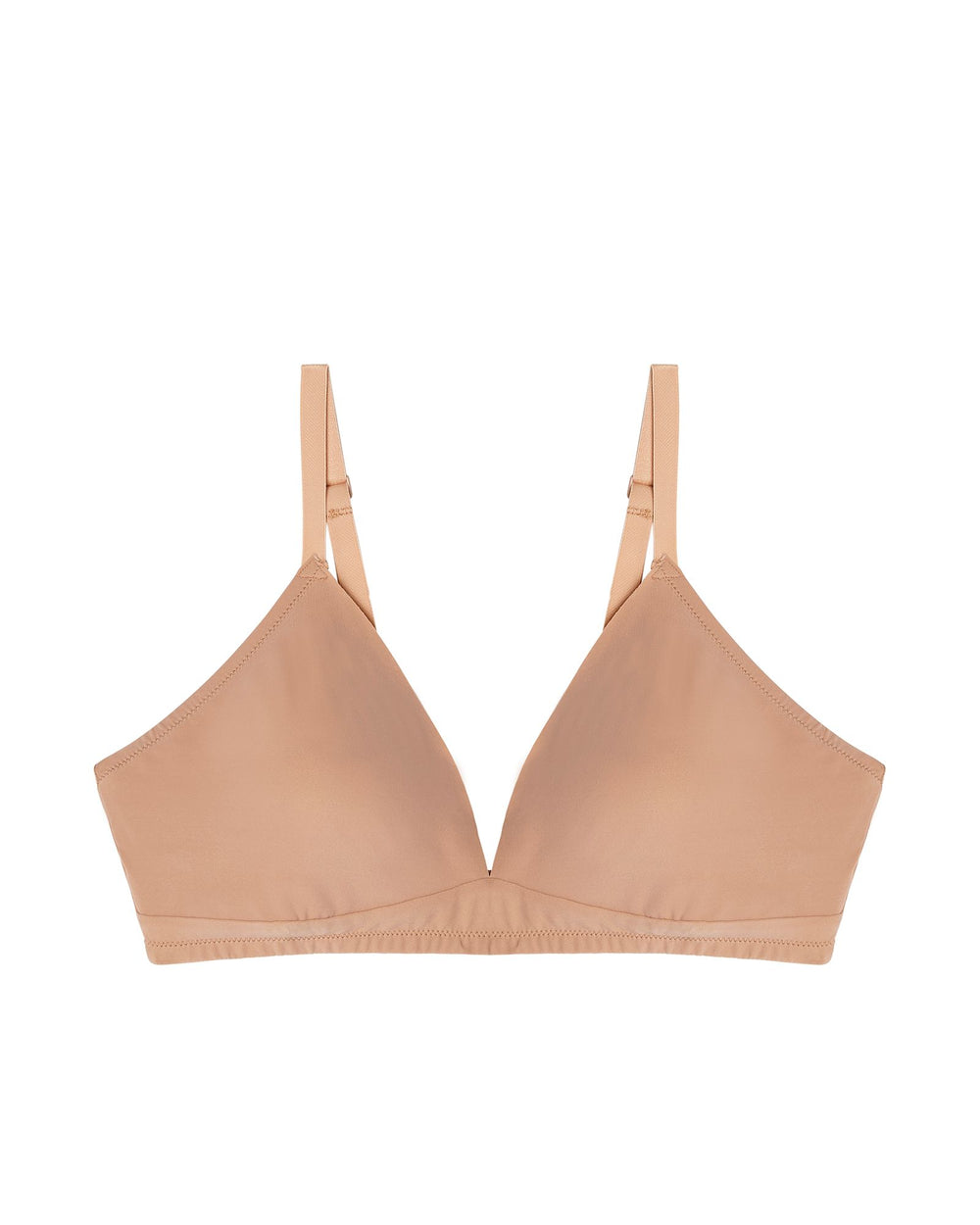 Cosabella Free Cut Micro Tall Bralette in beige