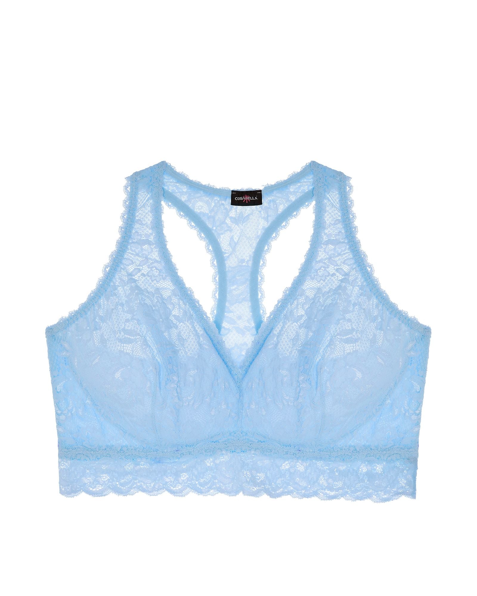 Cosabella Never Say Never Extended Racie Racerback Bralette in blue
