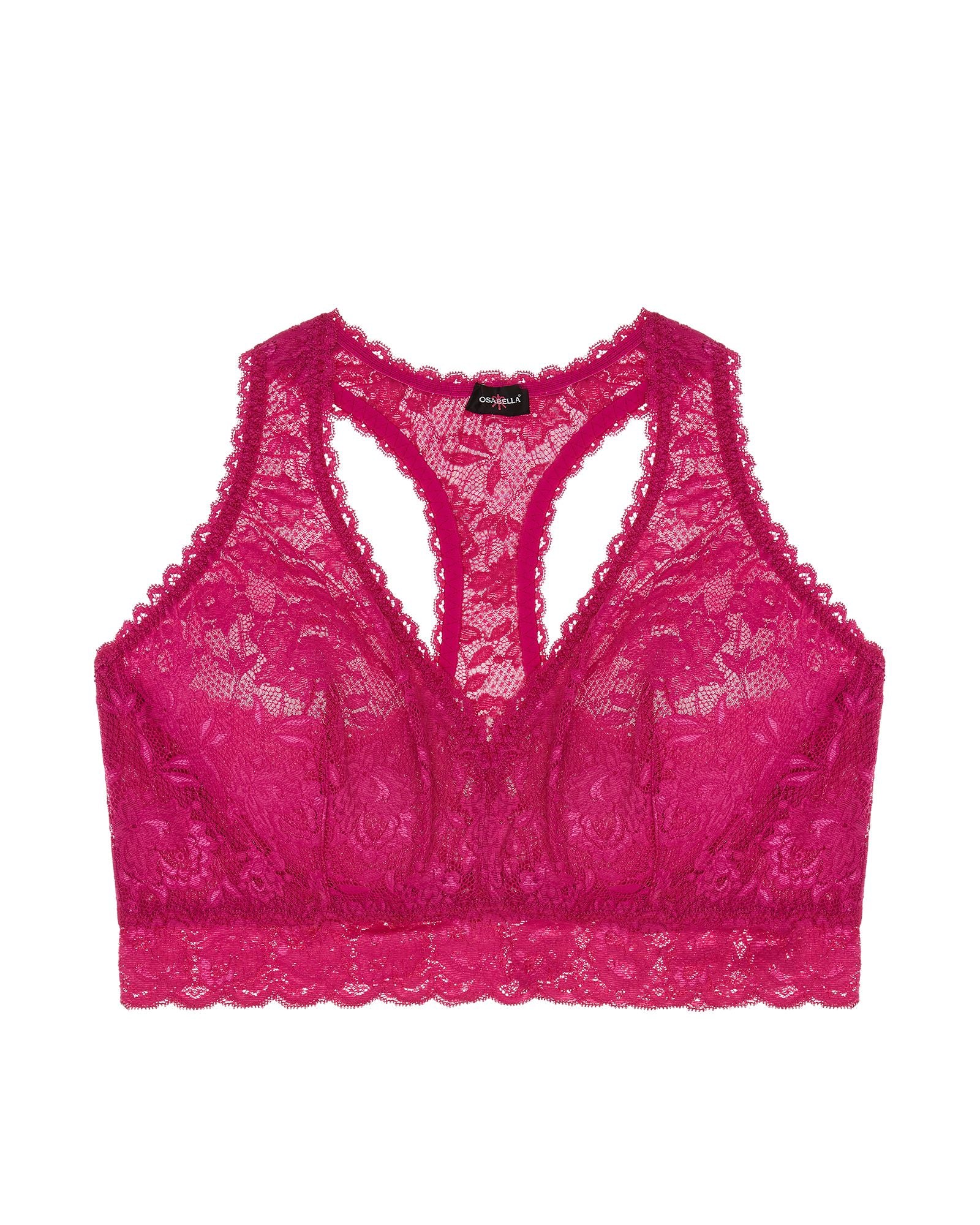 Cosabella Never Say Never Extended Racie Racerback Bralette in pink