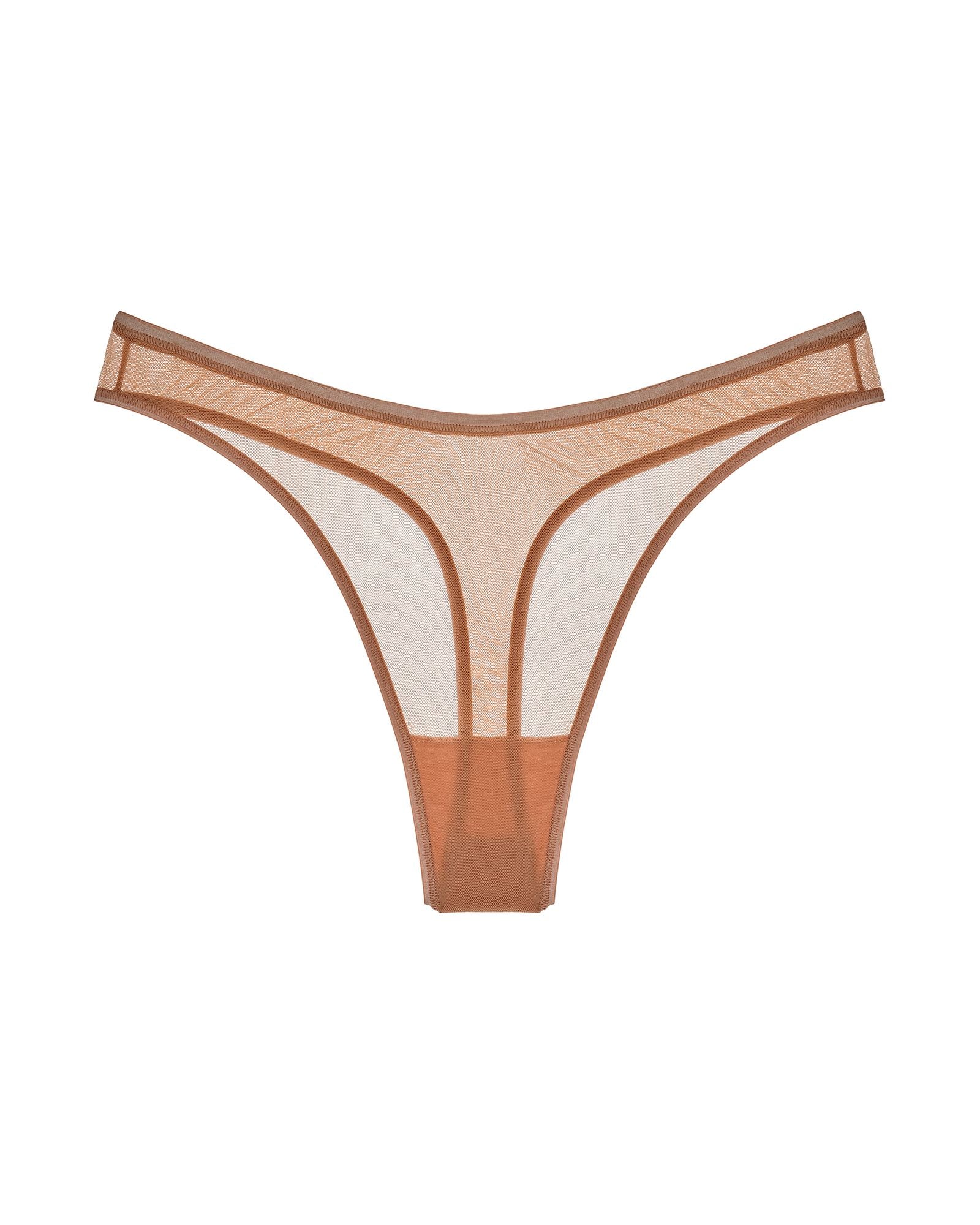 Cosabella Soire Confidence Extended Classic Thong in beige