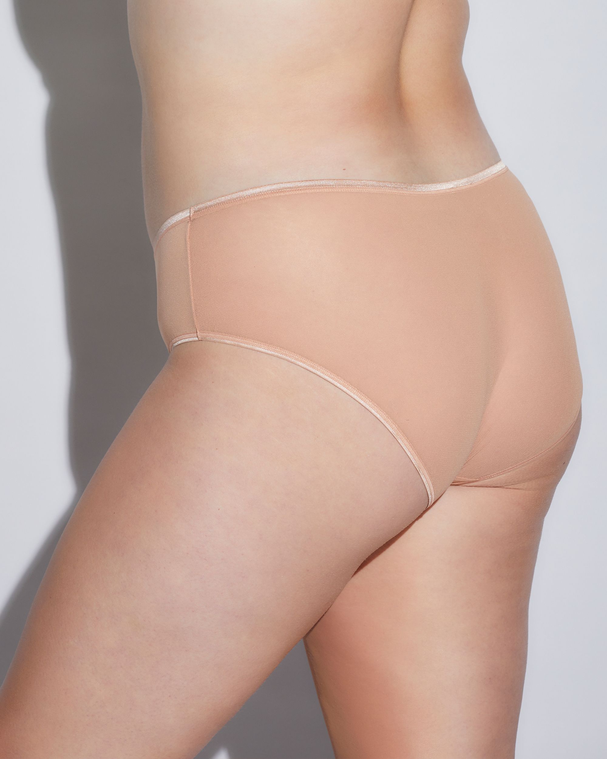 Cosabella Soire Confidence Extended Boyleg in beige
