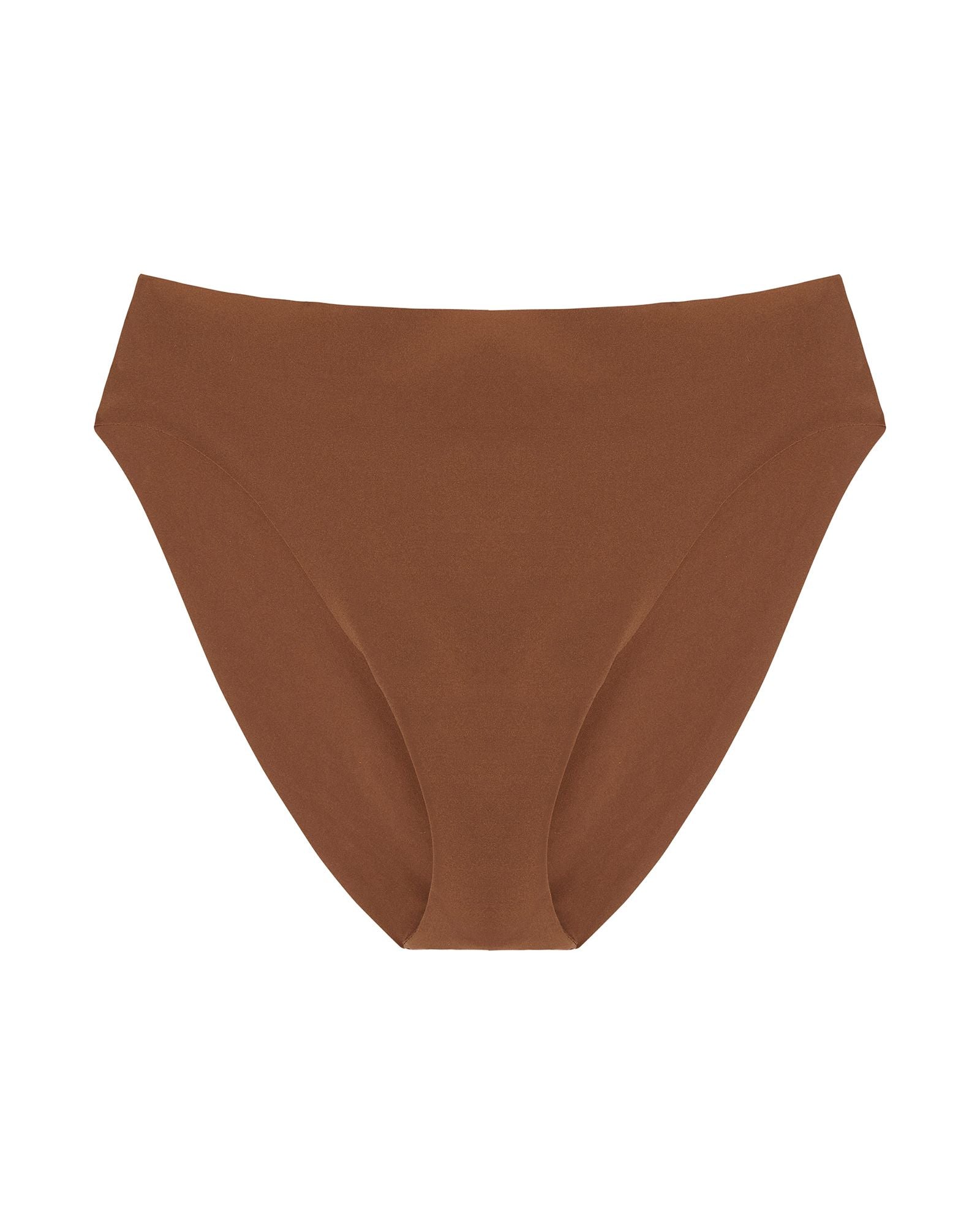 Cosabella Free Cut Micro High Rise Bikini in brown