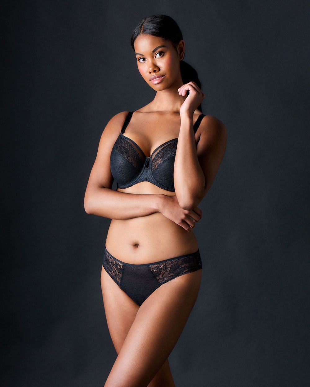 Fantasie Anne-Marie Underwire Side Support Bra in black