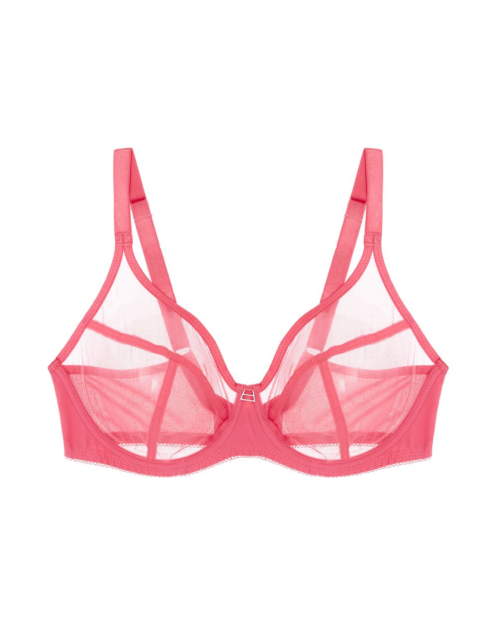 Freya Snapshot Underwire Plunge Bra in pink
