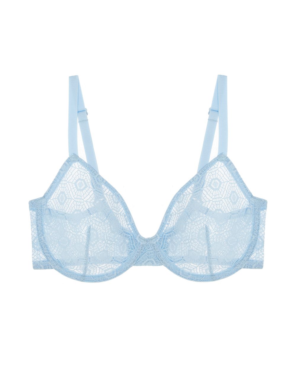 Else Cobweb Underwired Bra in blue